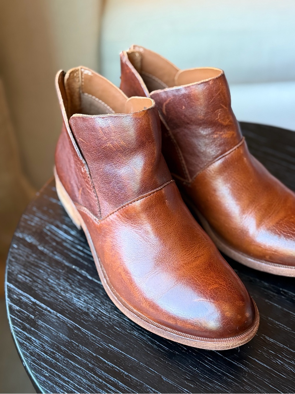 Kork-Ease Women's Ryder Leather Ankle Booties